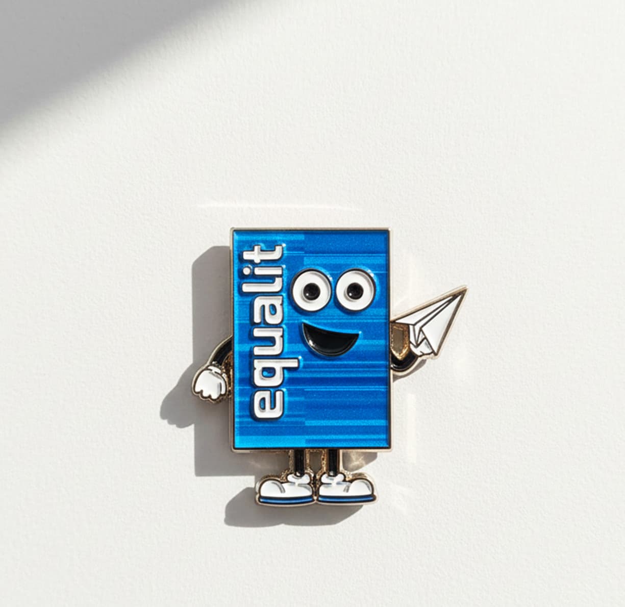 Mascota Equalit Resma Azul - Detalle